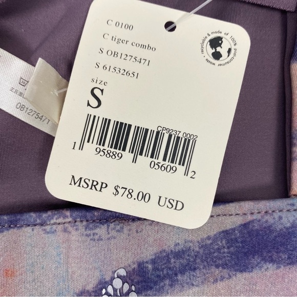 Nwt | Free People FP Movement Beat the Heat Reversible Bra in Tiger Combo Size S - Picture 4 of 9